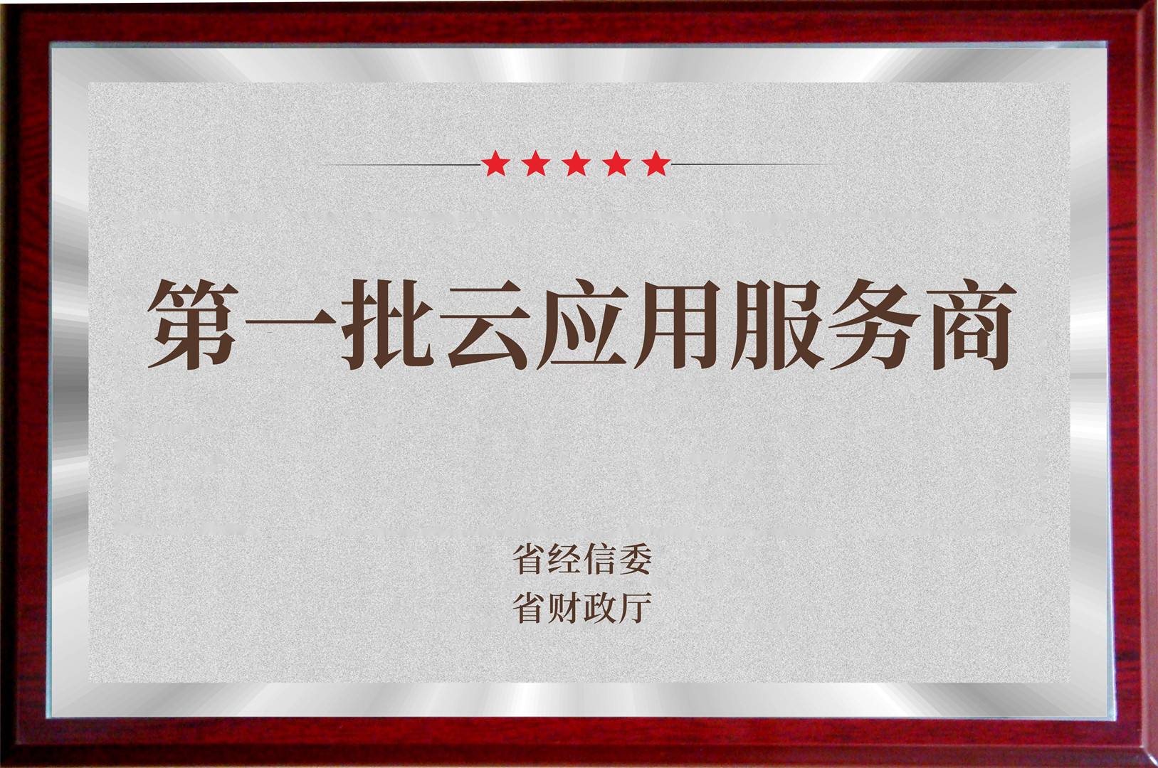 第一批云应用服务商